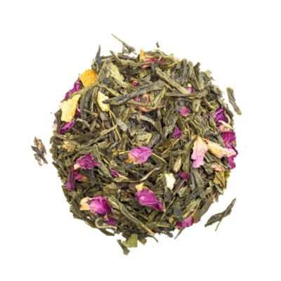 Té blanco y verde sabor crema de naranja