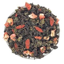 Té verde champan fresas